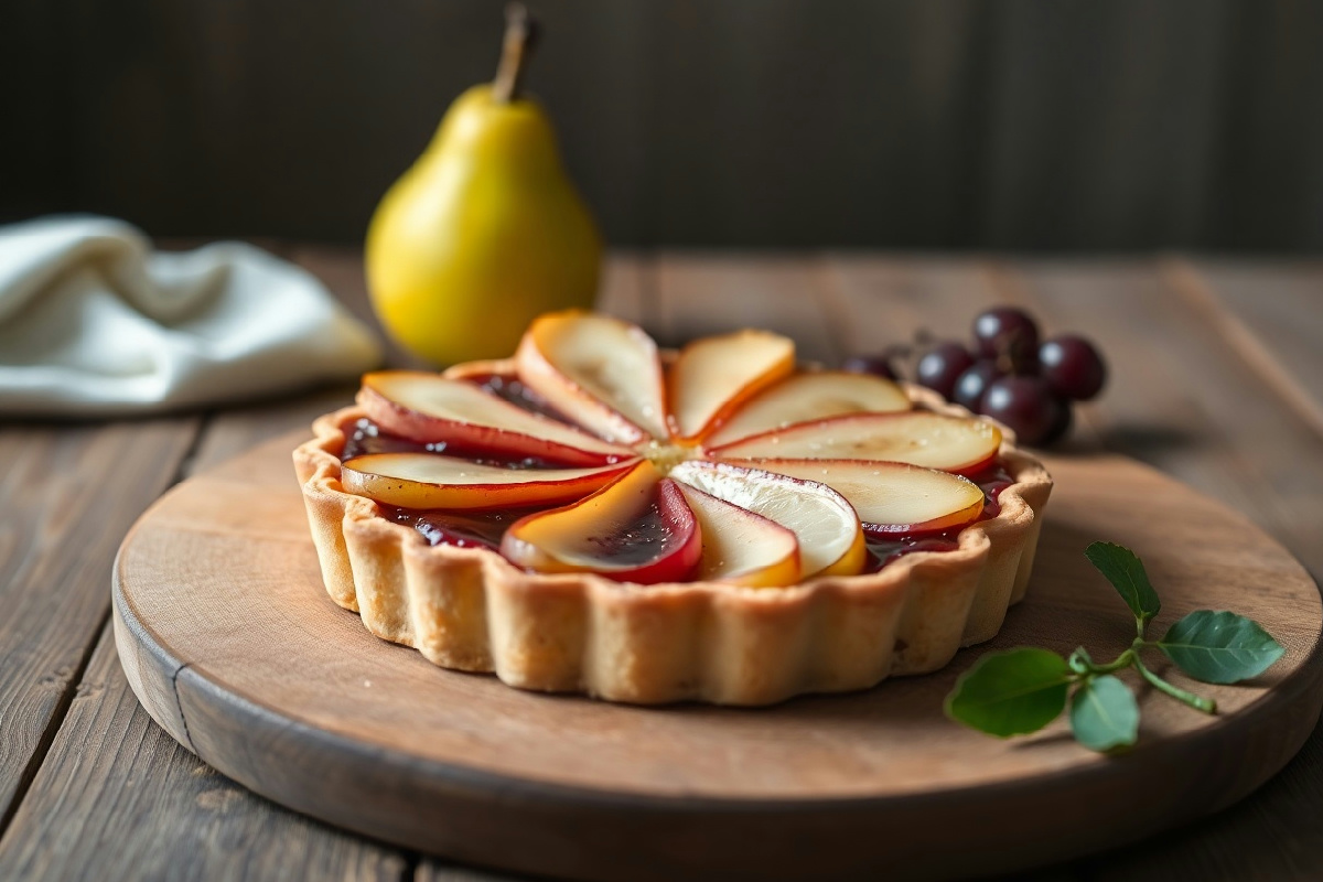 Torta rustica di pere e vino rosso: il dolce che unisce tradizione e creatività in cucina